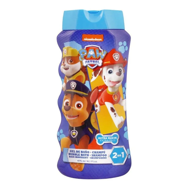 lorenay paw patrol bubble bath + shampoo, 475ml main image