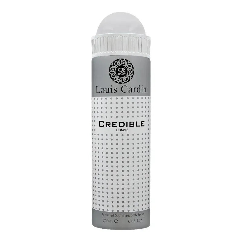 louis cardin credible homme deodorant spray, for men, 200ml main image