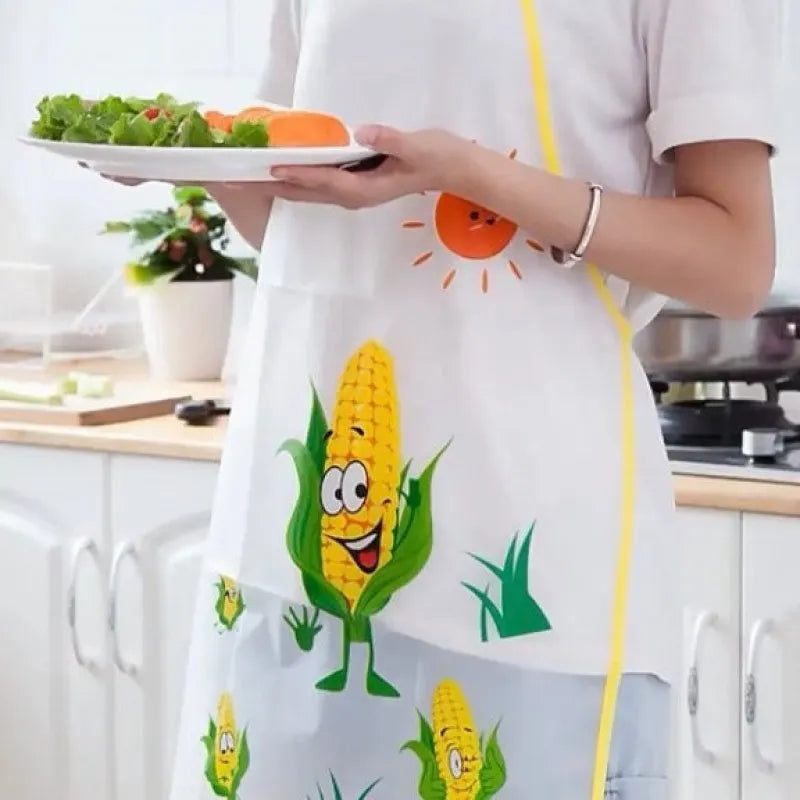 lovely cartoon apron main image