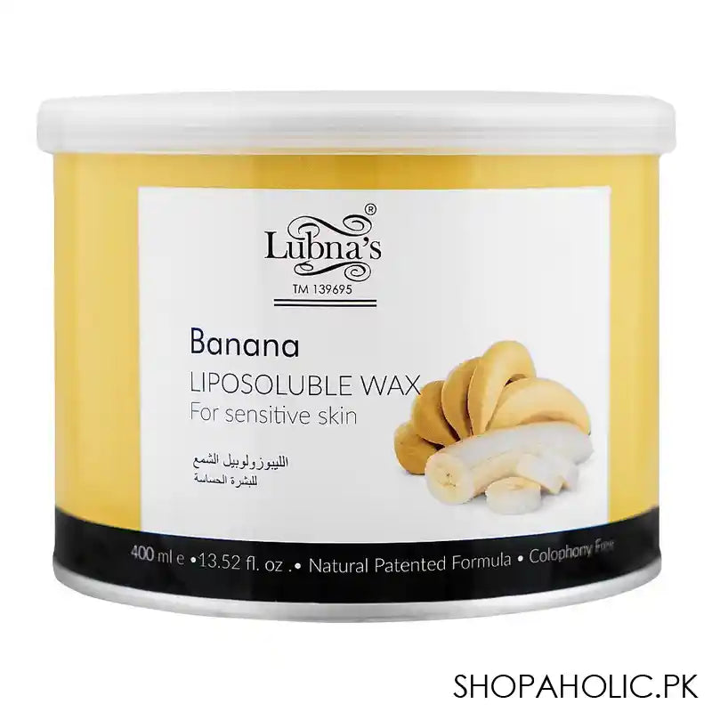 Lubna's Banana Liposoluble Wax, For Sensitive Skin, 400ml - Main Image