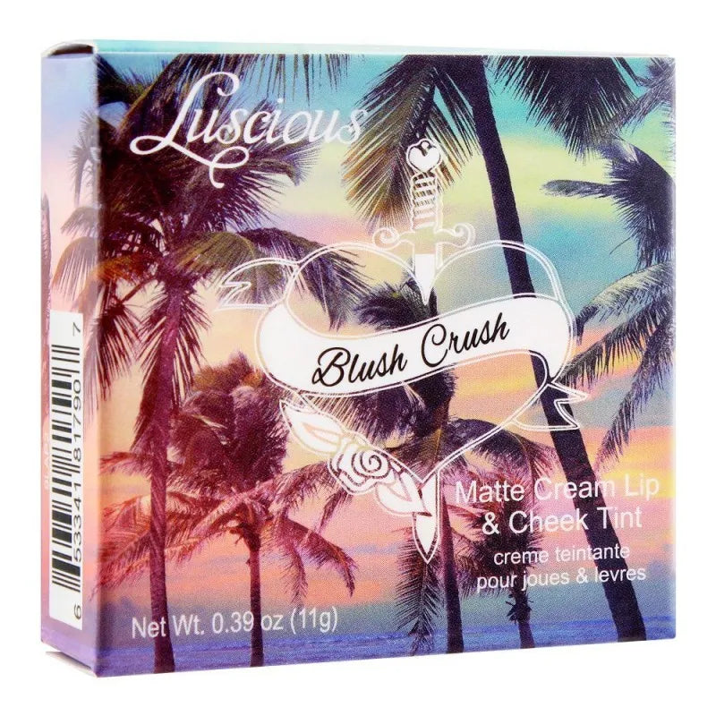 luscious cosmetics blush crush matte cream lip & cheek tint, 01 lust image2