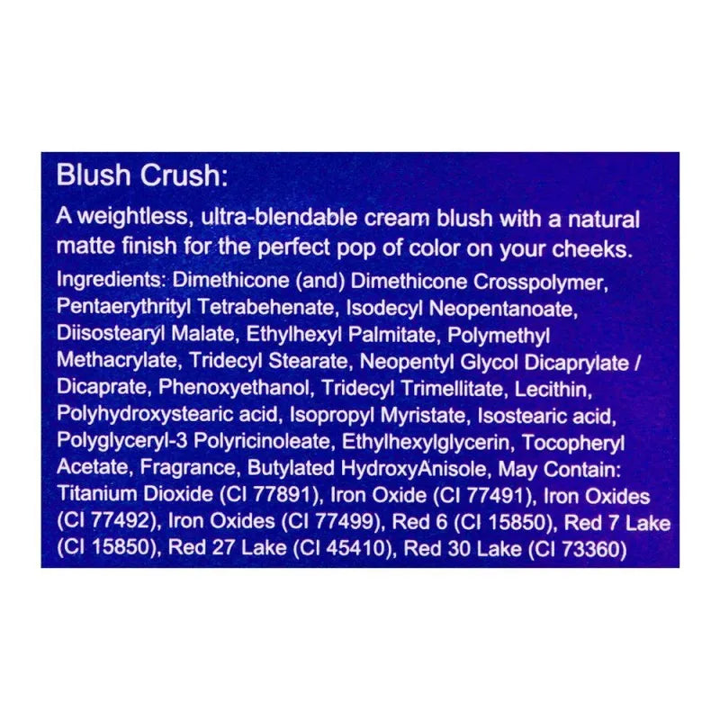 luscious cosmetics blush crush matte cream lip & cheek tint, 01 lust image4