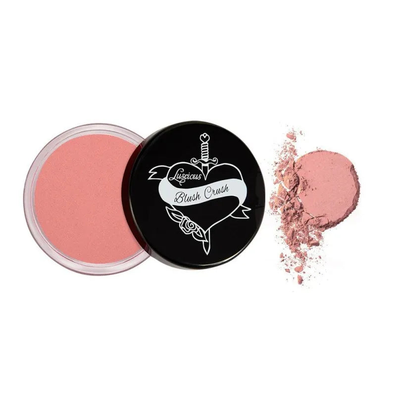 luscious cosmetics blush crush matte cream lip & cheek tint, 01 lust main image