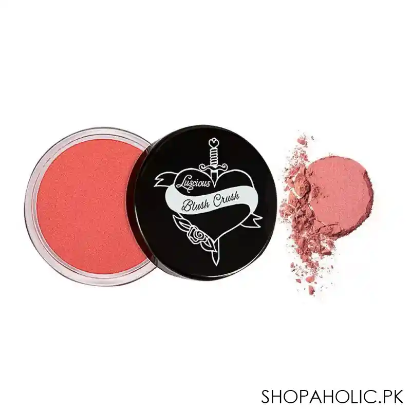 luscious cosmetics blush crush matte cream lip & cheek tint, 02 infatuation main image