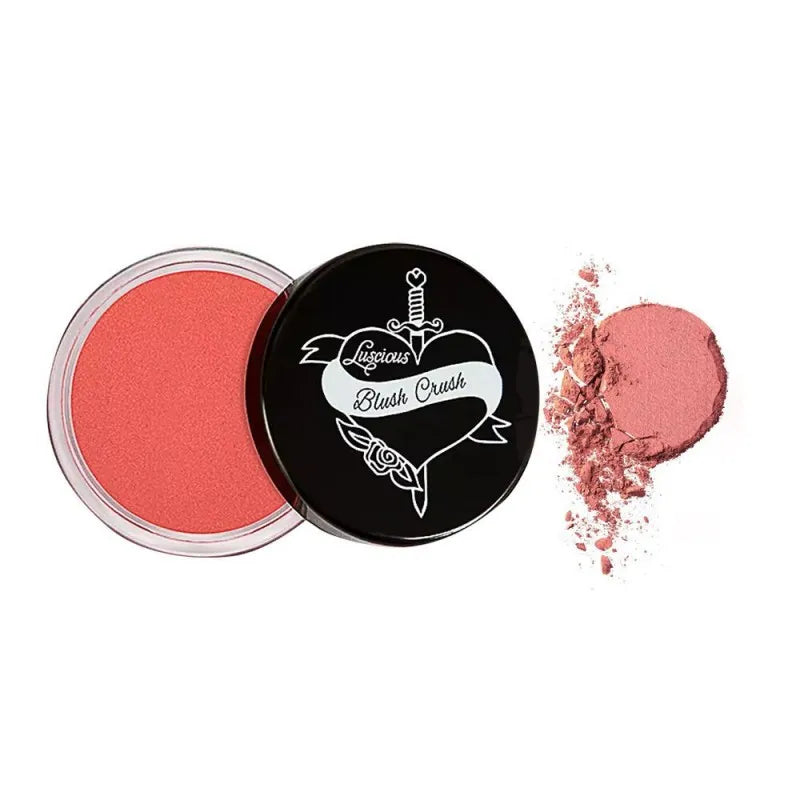 luscious cosmetics blush crush matte cream lip & cheek tint, 02 infatuation main image