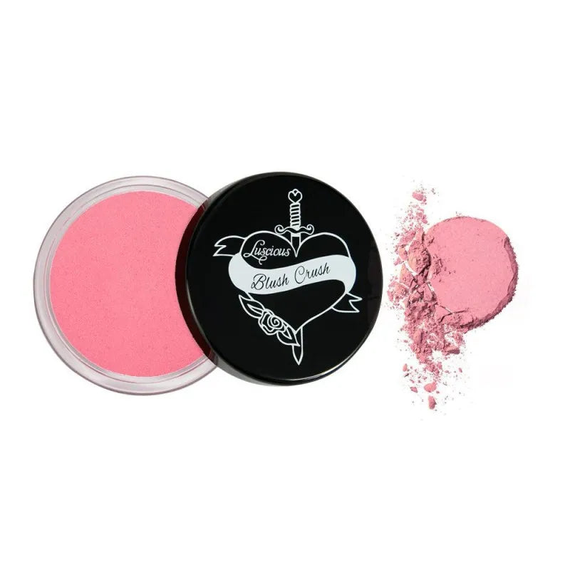 luscious cosmetics blush crush matte cream lip & cheek tint, 07 cherish main image