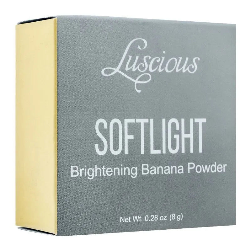 luscious cosmetics soft light brightening face powder, banana image2