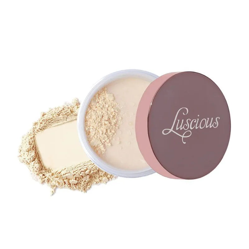 luscious cosmetics soft light brightening face powder, banana main image