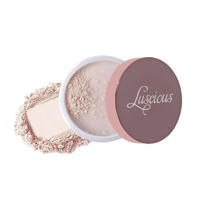 luscious cosmetics soft light brightening face powder, peach main image