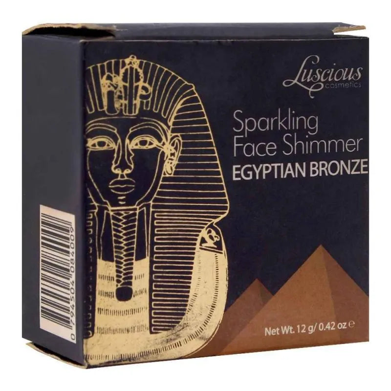 luscious cosmetics sparkling face shimmer, egyptian bronze image3