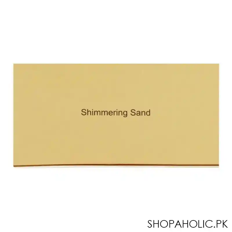 luscious cosmetics sparkling face shimmer, shimmering sand image5