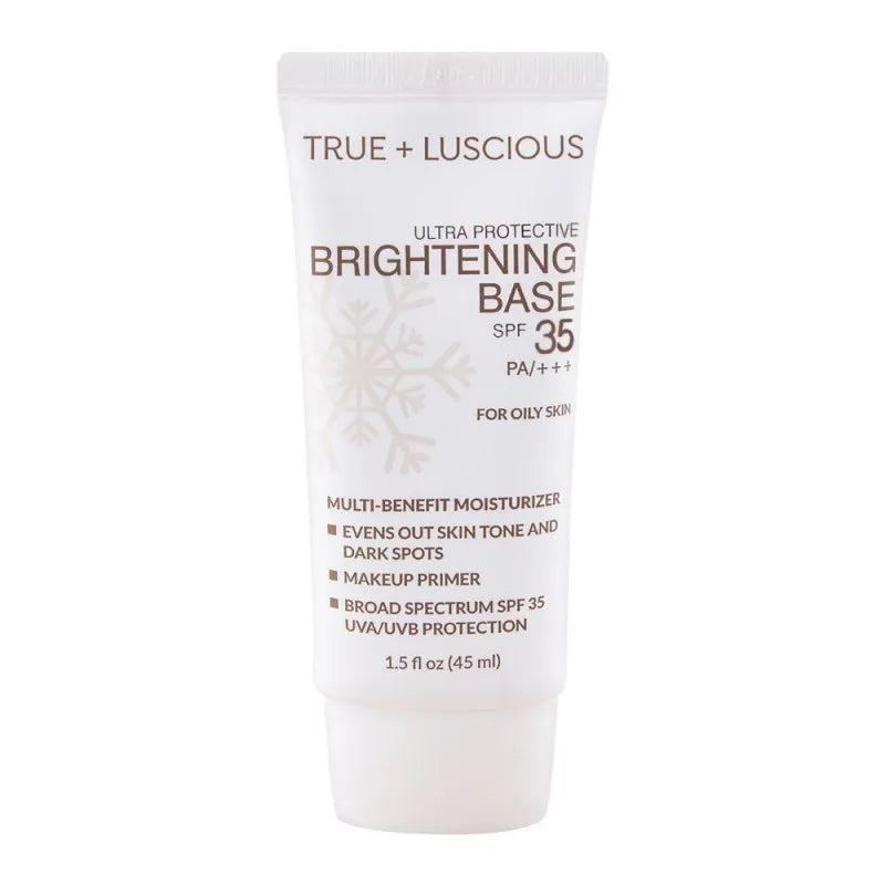 luscious cosmetics ultra protective brightening base, spf 35 pa+++, for oily skin main image