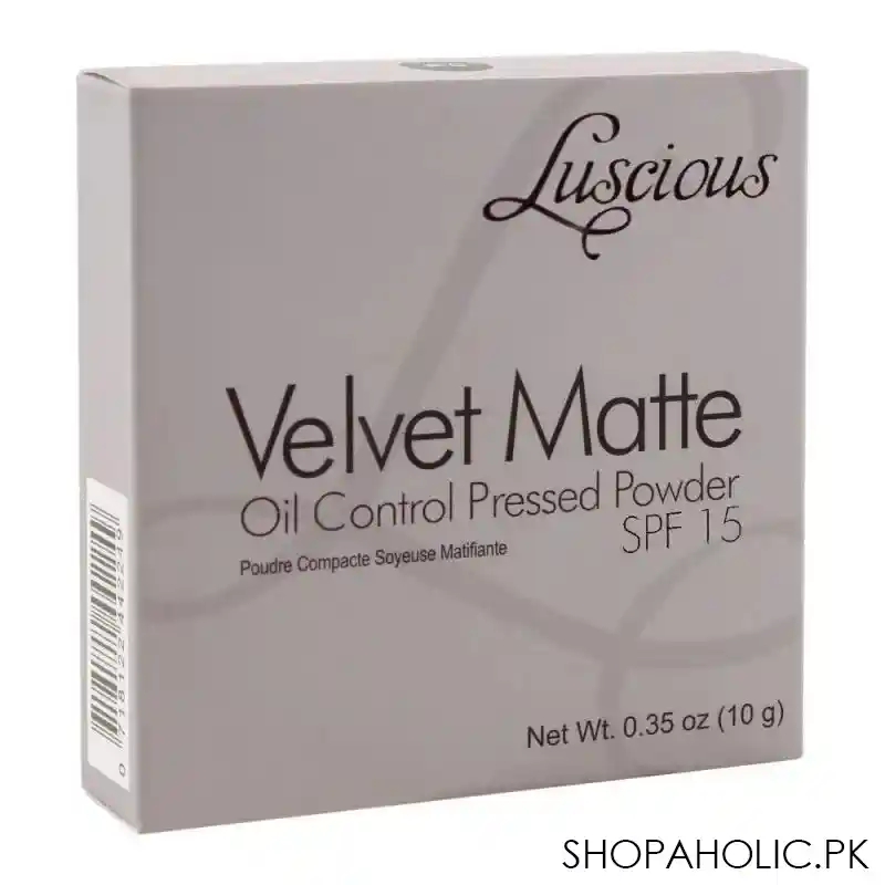 luscious cosmetics velvet matte oil control pressed powder, 3 image4