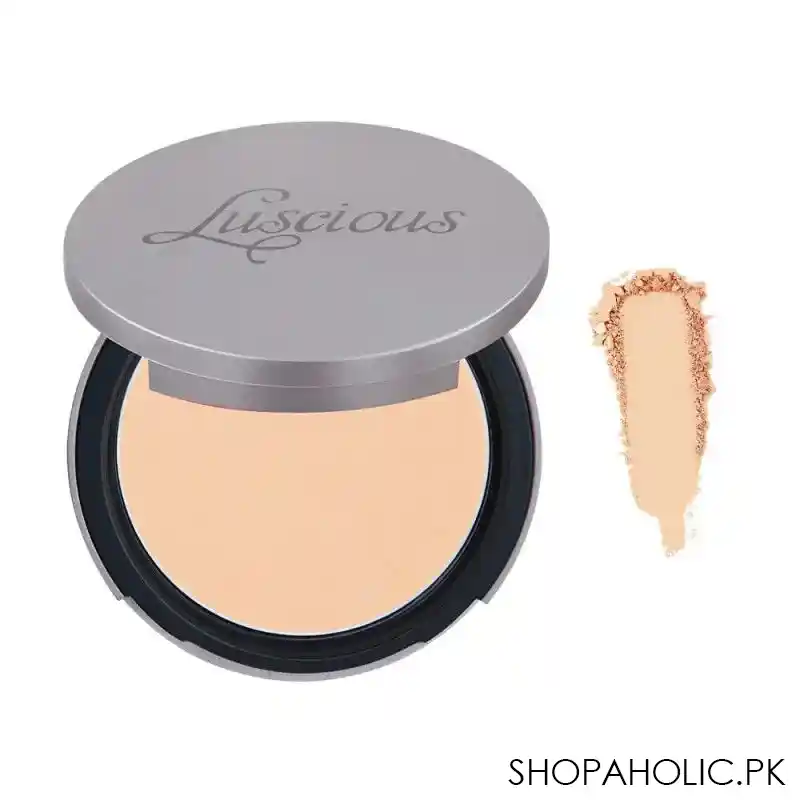 luscious cosmetics velvet matte oil control pressed powder, 3 main image