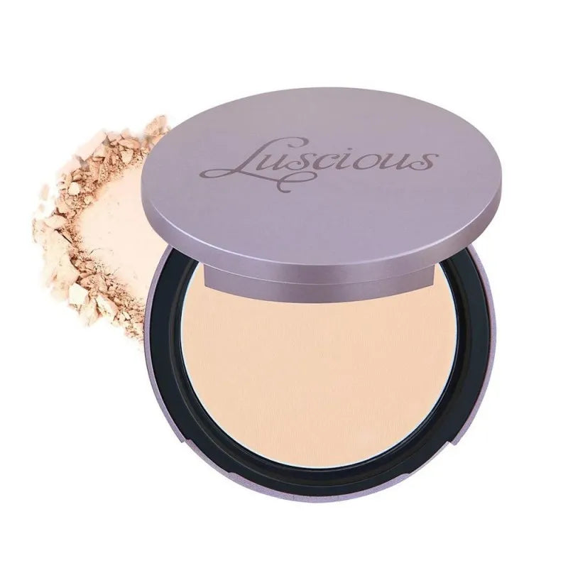 luscious soft light oil control pressed powder, 0 porcelain main image