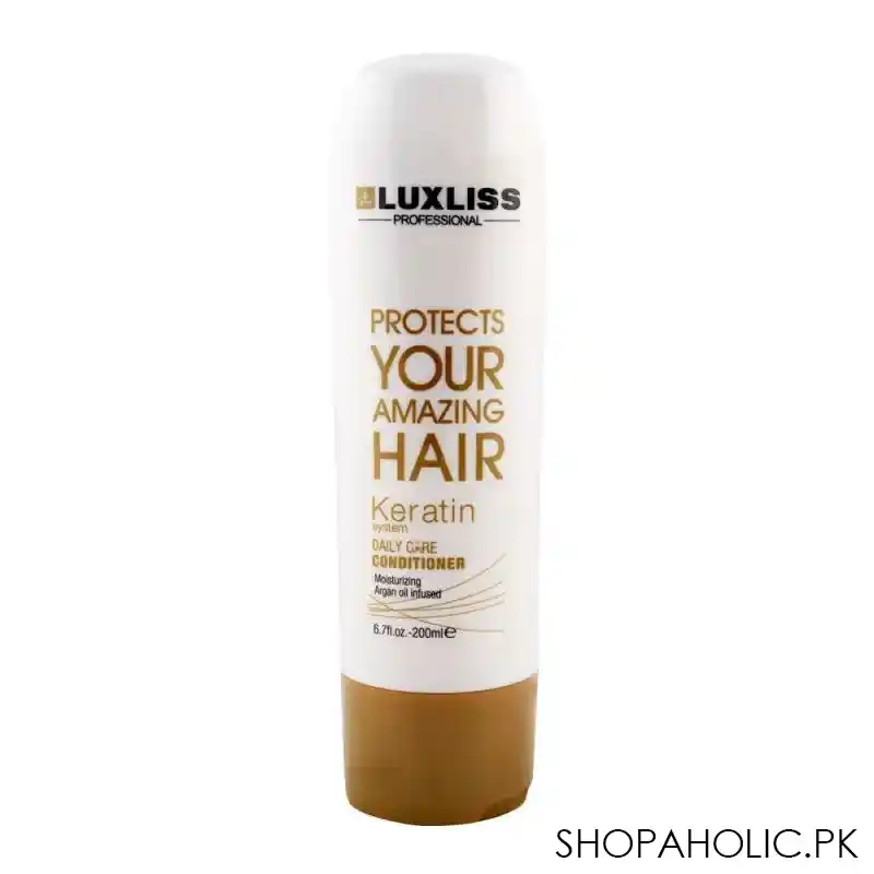 luxliss professional keratin system daily care conditioner 200ml main image