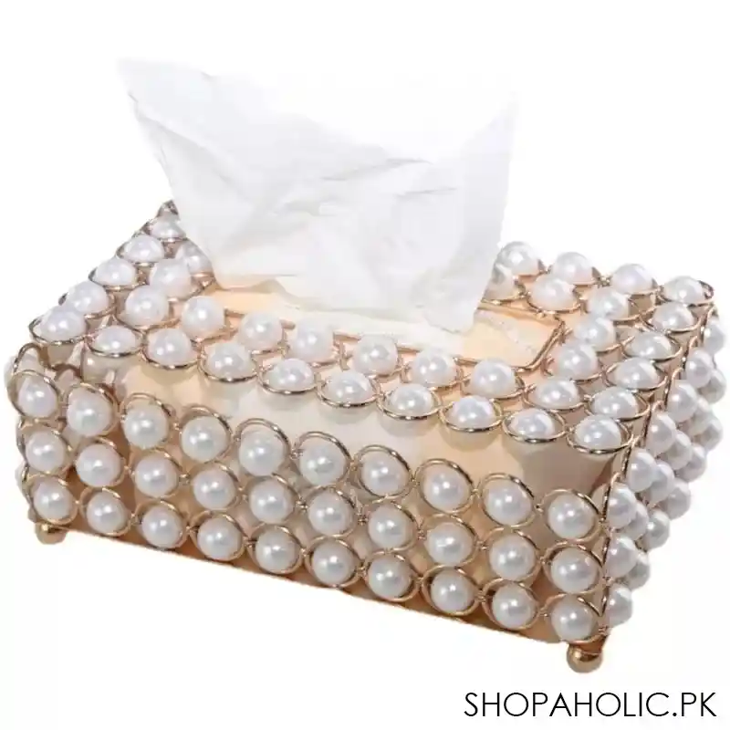 luxurious pearl tissue box image5