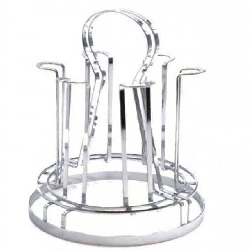 luxury metal glass rack image5