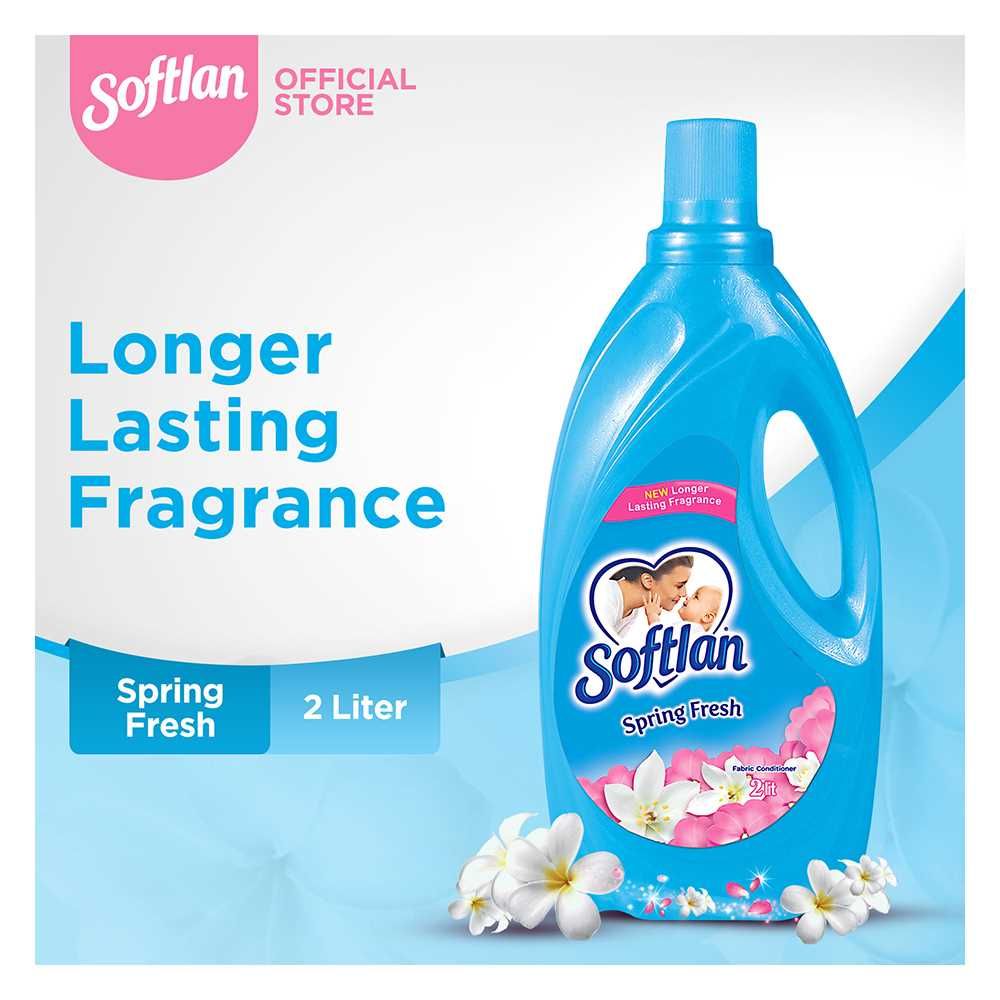 Softlan Fabric Conditioner, Spring Fresh, 2000ml - Main Image