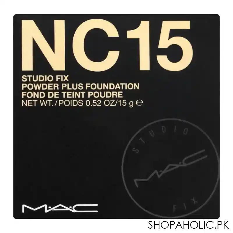 mac studio fix powder plus foundation, nc 15 image2