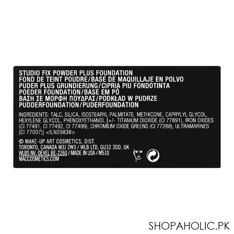 mac studio fix powder plus foundation, nc 15 image4