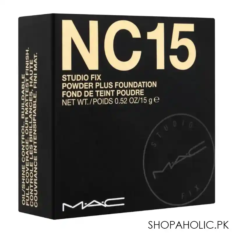 mac studio fix powder plus foundation, nc 15 main image