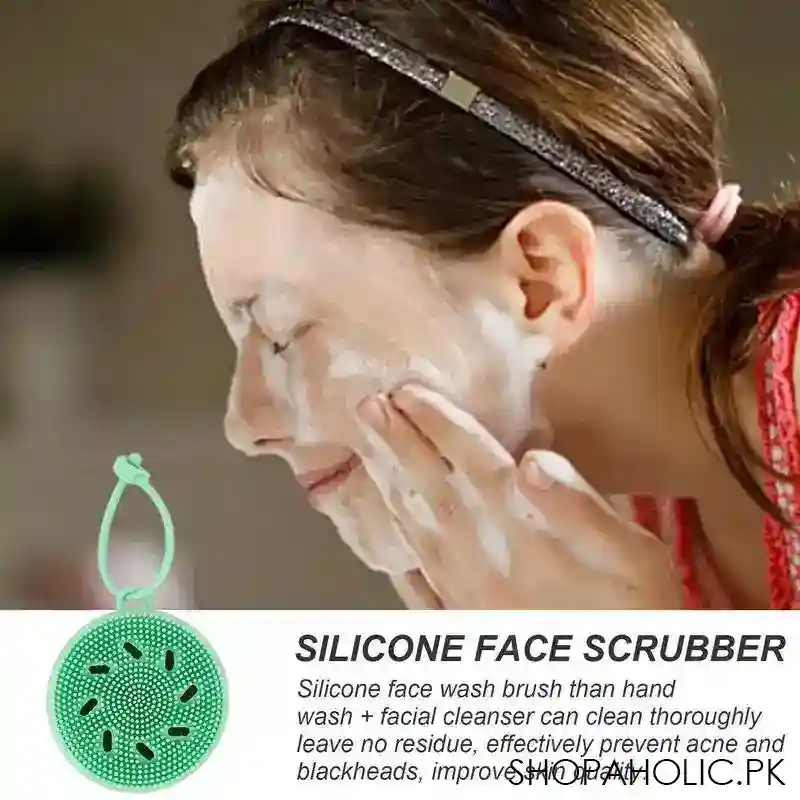 macaron face scrubbing brush image4