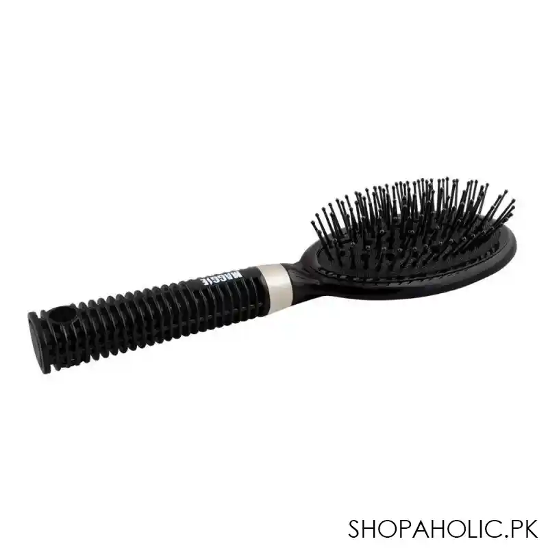 maggie hair brush, black, oval shape, mg 36 main image