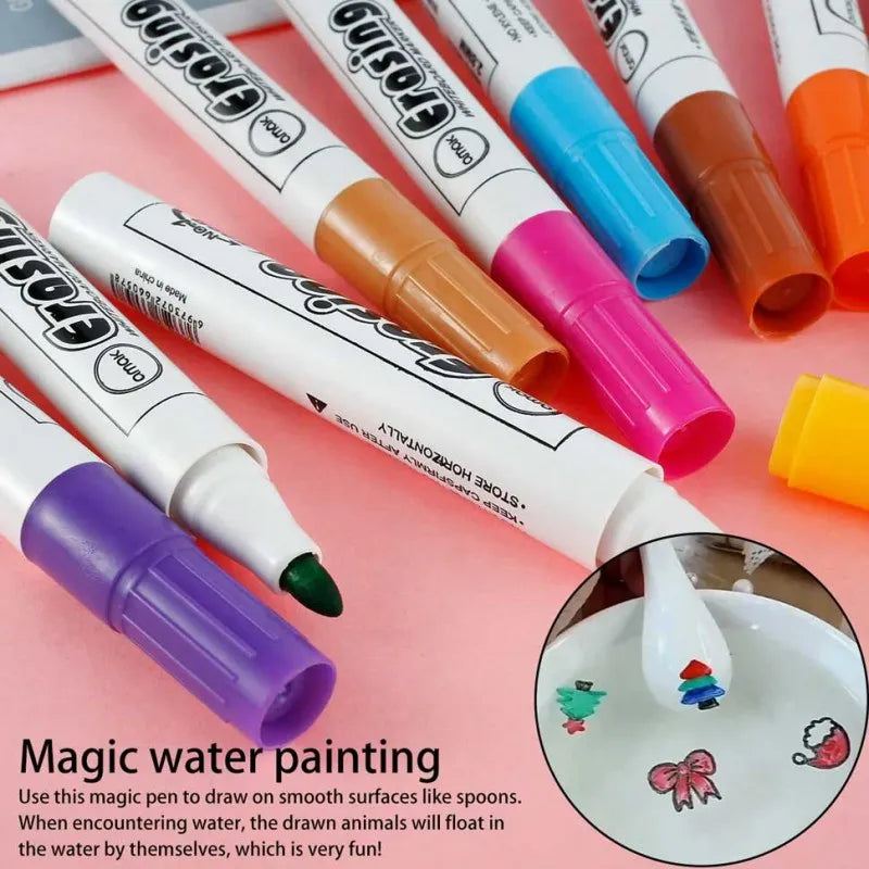 magical marker water floating pens image3