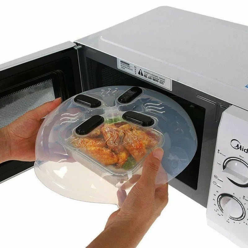 magnetic microwave splatter cover main image