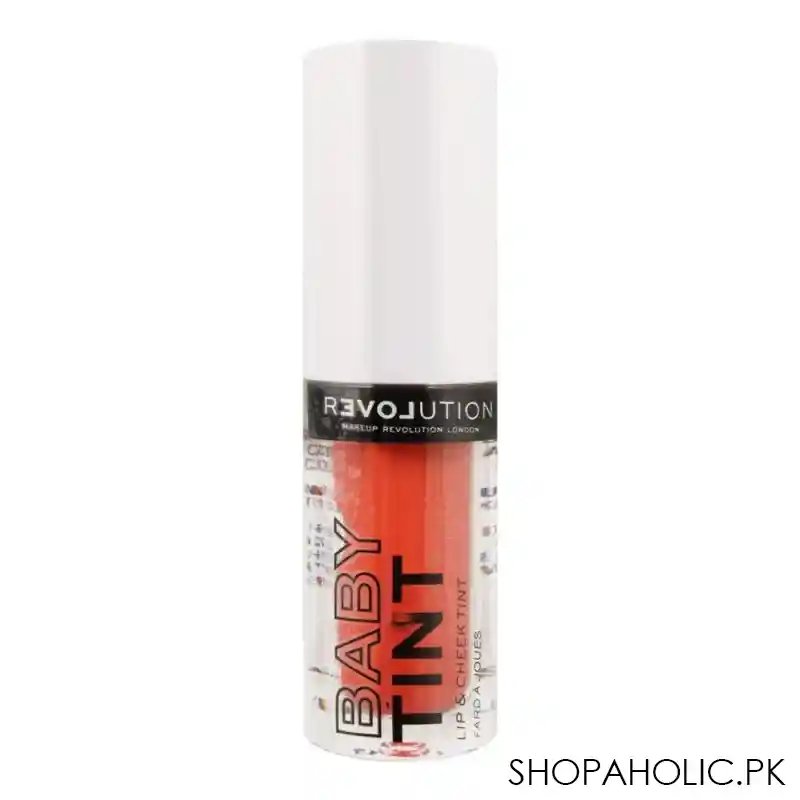 makeup revolution baby tint lip & cheek tint coral main image