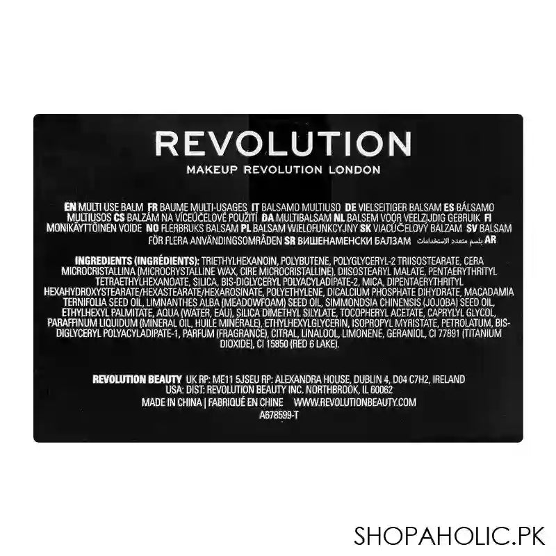 Makeup Revolution Balm Face Glow, Flushed Pink - Image 4