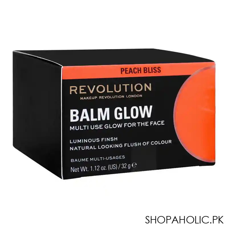 Makeup Revolution Balm Face Glow, Peach Bliss - Image 5