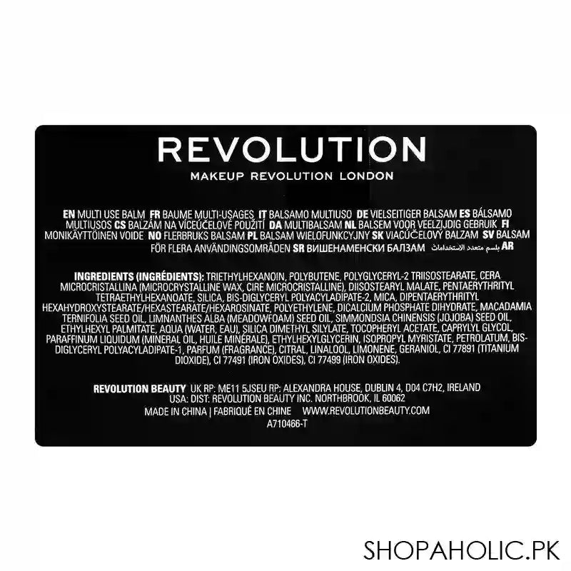 Makeup Revolution Balm Glow, Multi-Way Balm To Glaze Your Cheeks, Eyes & Lips, Vegan & Cruelty Free, 32g, Sun kissed Nude - Image 6