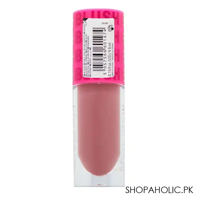 Makeup Revolution Blush Bomb Liquid Blush, Rose Lust, 4.6ml - Image 2