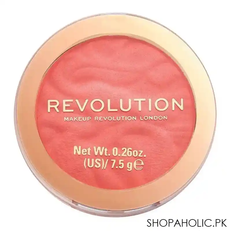 makeup revolution blusher reloaded, coral dream image2