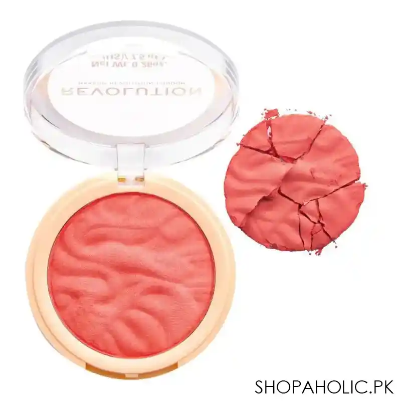 makeup revolution blusher reloaded, coral dream main image