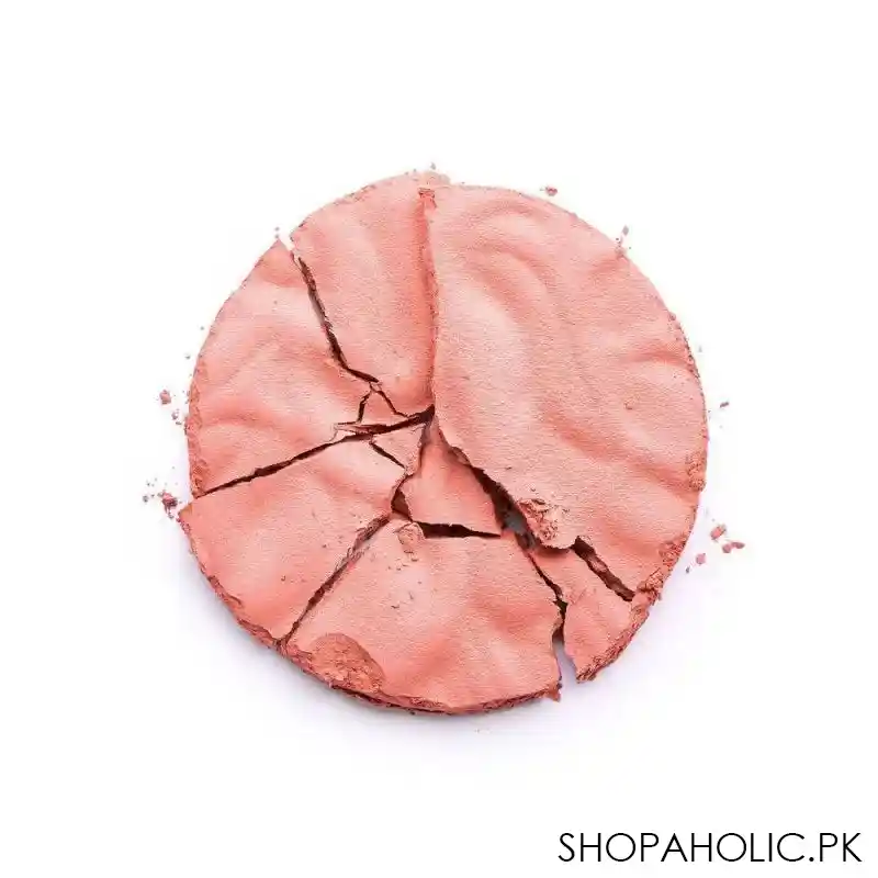 makeup revolution blusher reloaded, rhubarb & custard image3