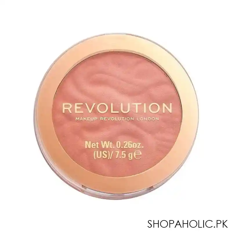 makeup revolution blusher reloaded, rhubarb & custard main image