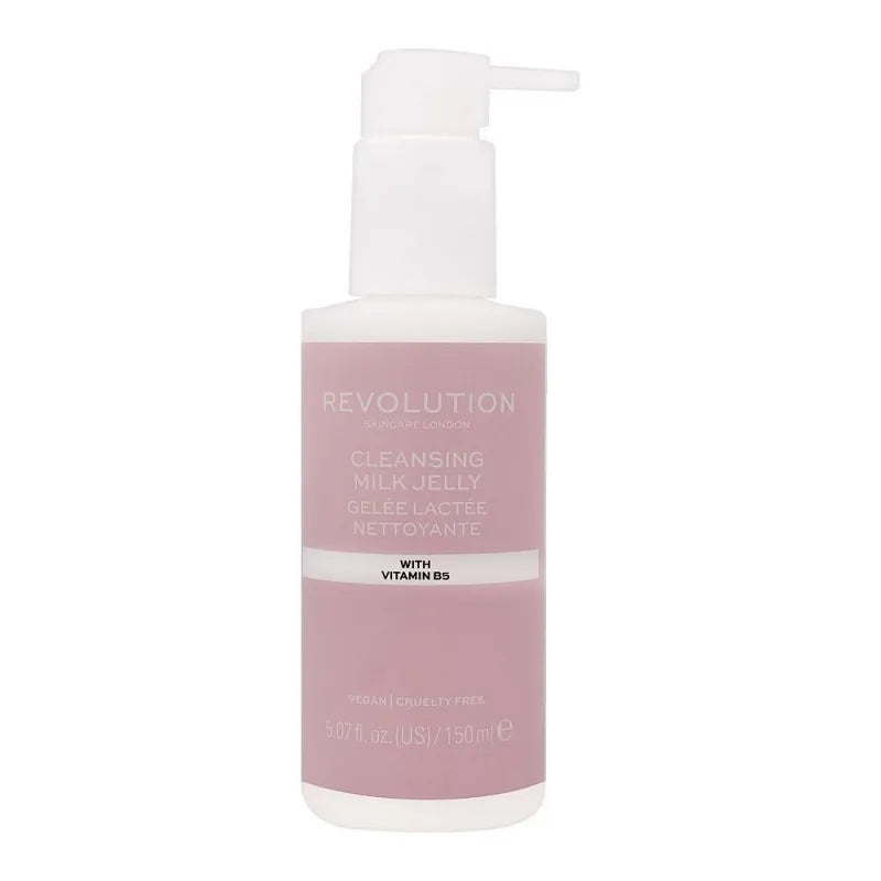 makeup revolution cleansing milk jelly, with vitamin b5, 150ml main image