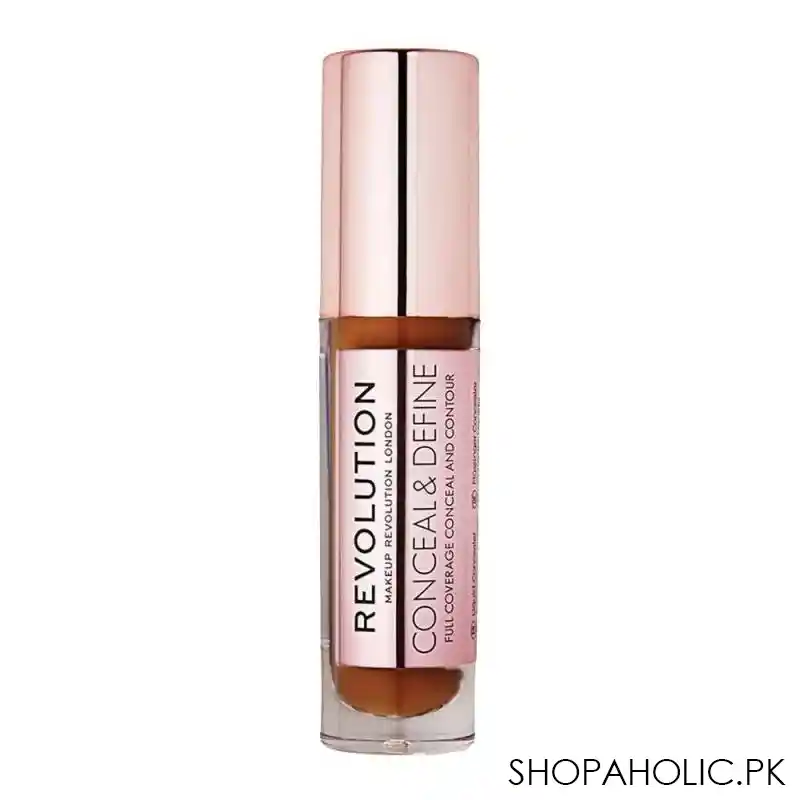 makeup revolution conceal & define full coverage concealer. c16 image2