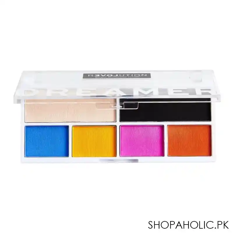 makeup revolution dreamer eye shadow palette, 6 pack image2