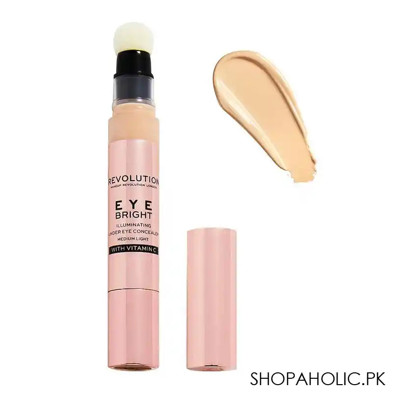 Makeup Revolution Eye Bright Illuminating Under Eye Concealer Porcelain - Main Image