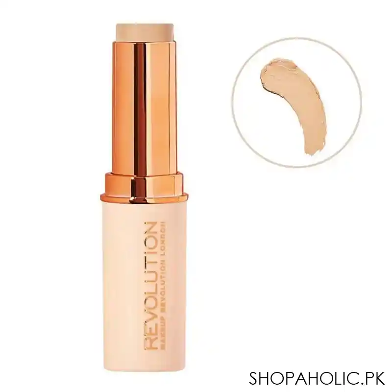 makeup revolution fast base stick foundation, f4 main image