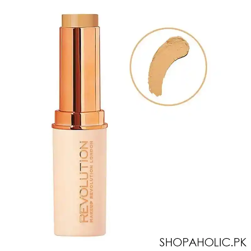 makeup revolution fast base stick foundation, f5 image2