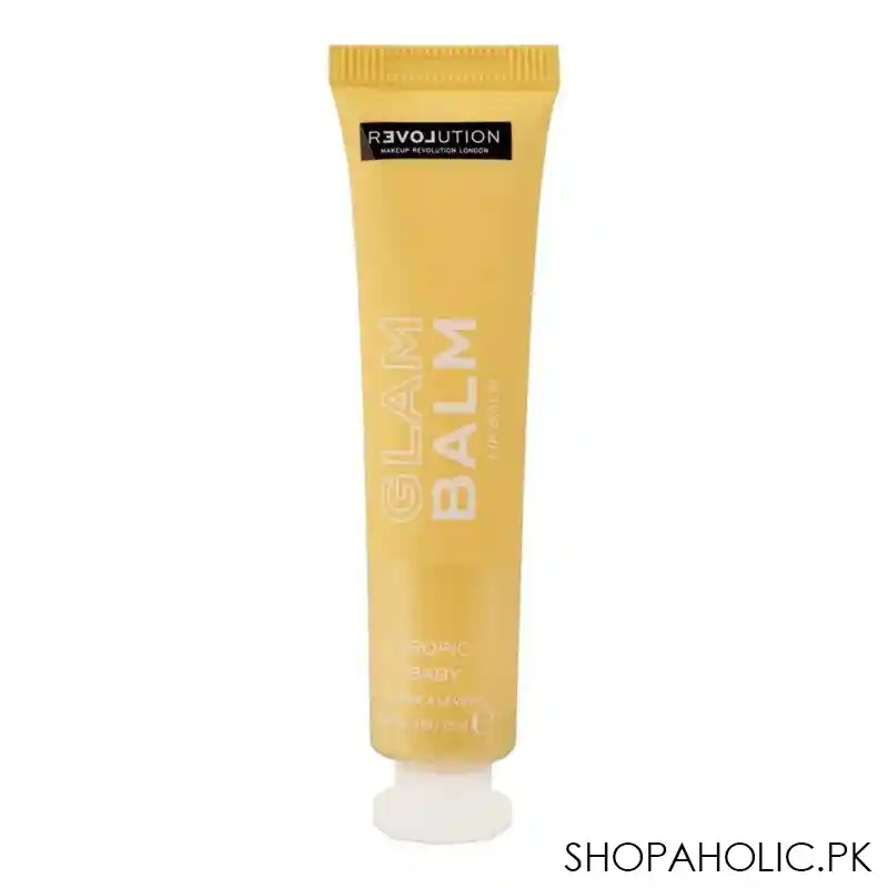 makeup revolution glam lip balm tropic baby main image