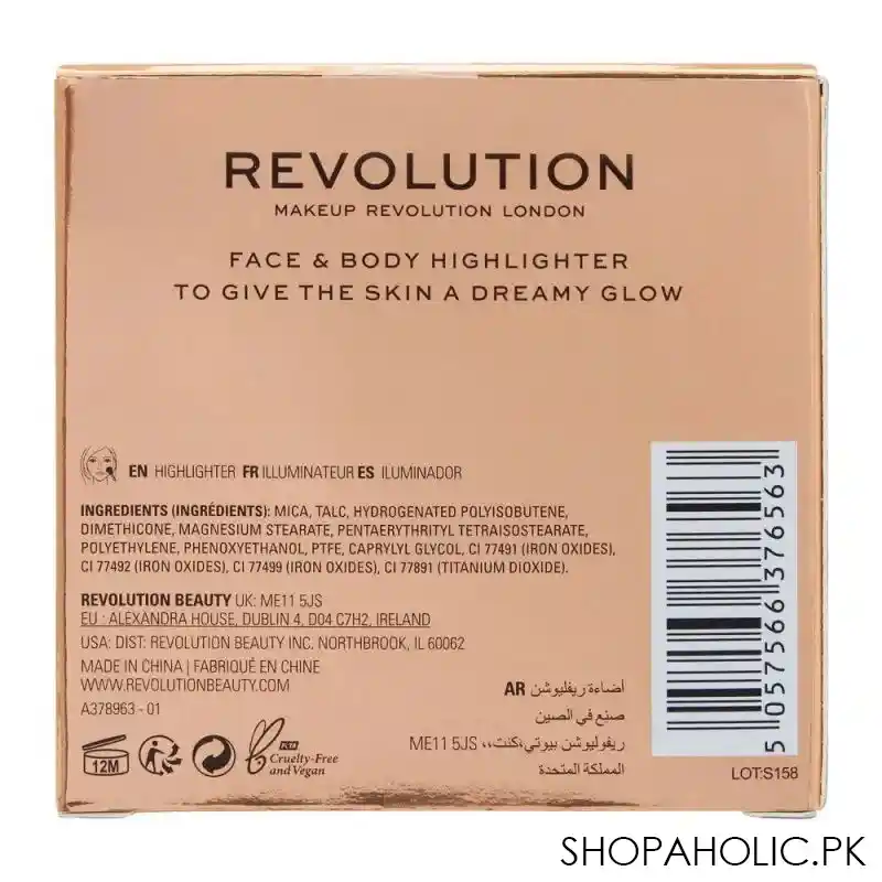 makeup revolution glamourous highlighter & illuminator, million dollars image5