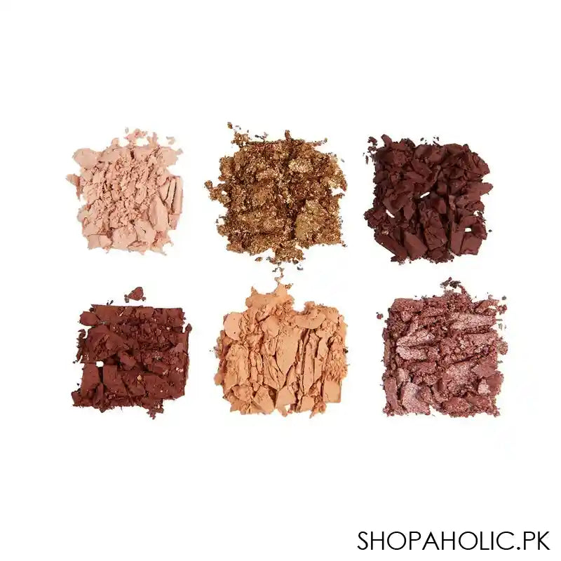 Makeup Revolution Mini Reloaded Eyeshadow Palette, Velvet Rose, 6-Pack - Image 2