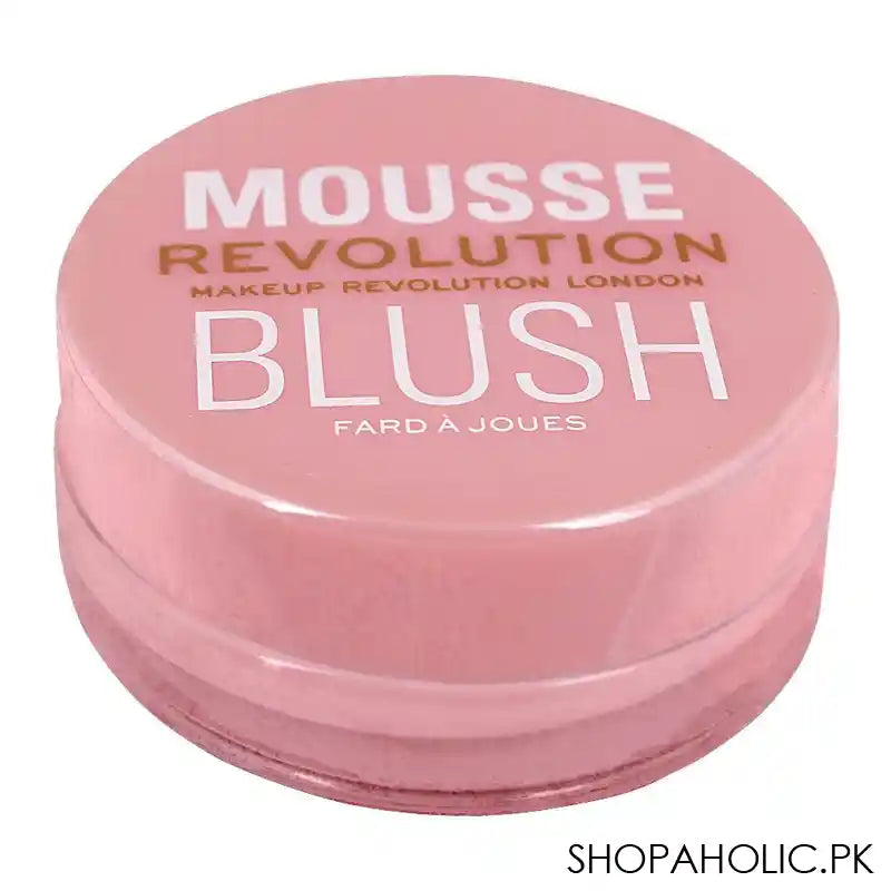 Makeup Revolution Mousse Blush, Soft Pink - Image 3