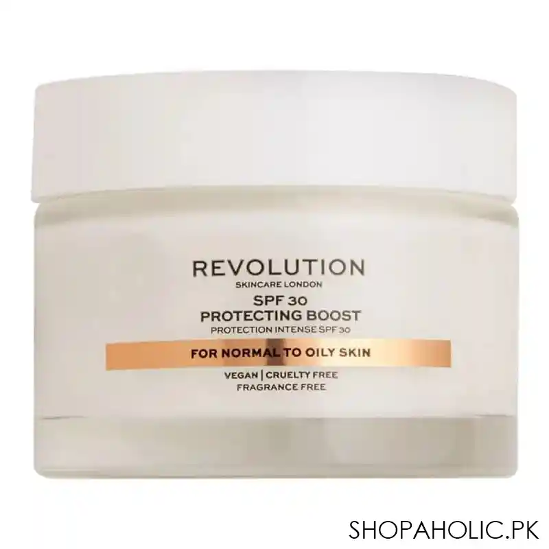 makeup revolution perfecting boost spf 30 cream, normal to dry skin, fragrance free, 50ml image2